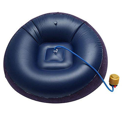 CasaVivo Divano Gonfiabile Lazy Blu